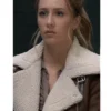 Josslyn Jacks General Hospital Shearling Biker Jacket