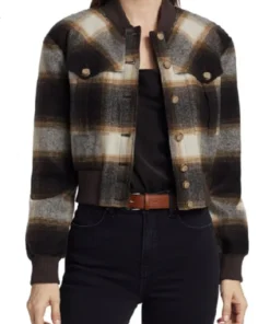 Kasie Hines NCIS Plaid Bomber Jacket For Sale