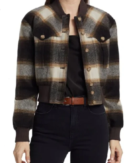 Kasie Hines NCIS Plaid Bomber Jacket For Sale