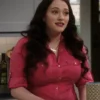 Kat Dennings Shifting Gears Pink Shirt