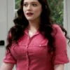 Kat Dennings Shifting Gears Pink Shirt For Sale