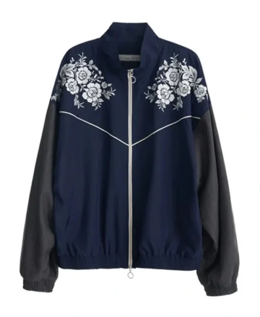 Kim Tae-Hwan Singles Inferno S04 Floral Track Jacket For Sale