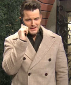 Kyle Abbott The Young And The Restless Peacoat