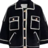 Laird Elsbeth Black Cropped Jacket