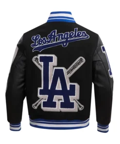 Los Angeles Dodgers Mashup Varsity Jacket Back