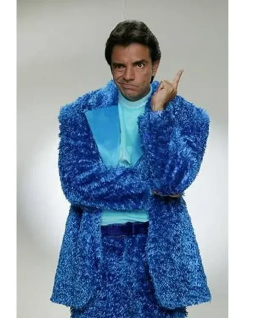 Ludovico P. Luche Blue Fur Suit