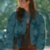 Maddie Townsend Sweet Magnolias Floral Quilted Jacket