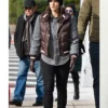 Maggie Bell FBI S07 Brown and Grey Puffer Jacket