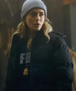 Melissa Roxburgh The Hunting Party Puffer Jacket For Sale