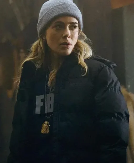 Melissa Roxburgh The Hunting Party Puffer Jacket For Sale