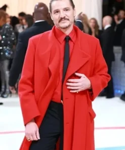 Pedro Pascal Met Gala Wool Coat