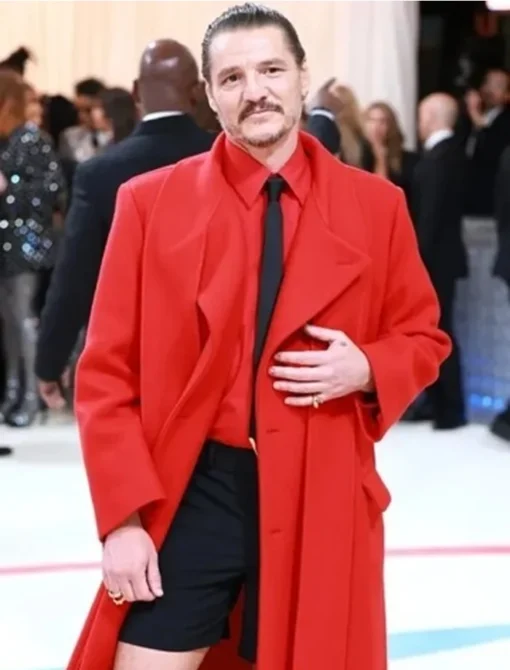 Pedro Pascal Met Gala Wool Coat