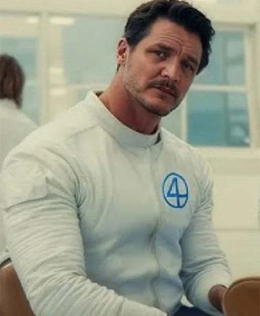 Pedro Pascal The Fantastic Four First Steps White Jacket