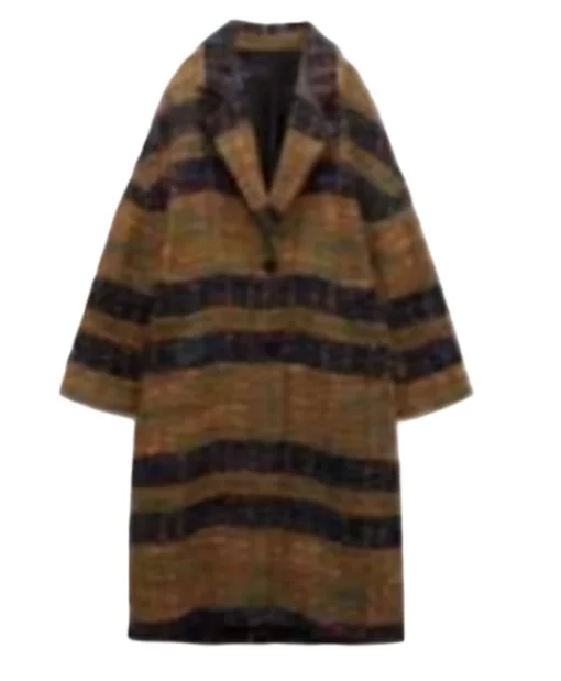 Quinta Brunson Abbott Elementary S04 Plaid Coat For Sale