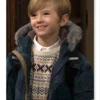 Redding Munsell The Young and the Restless Blue Hooded Jacket