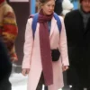 Renée Zellweger Bridget Jones Mad About The Boy Pink Coat