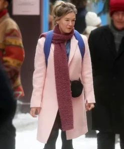 Renée Zellweger Bridget Jones Mad About The Boy Pink Coat