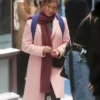 Renée Zellweger Bridget Jones Mad About The Boy Pink Coat For Sale