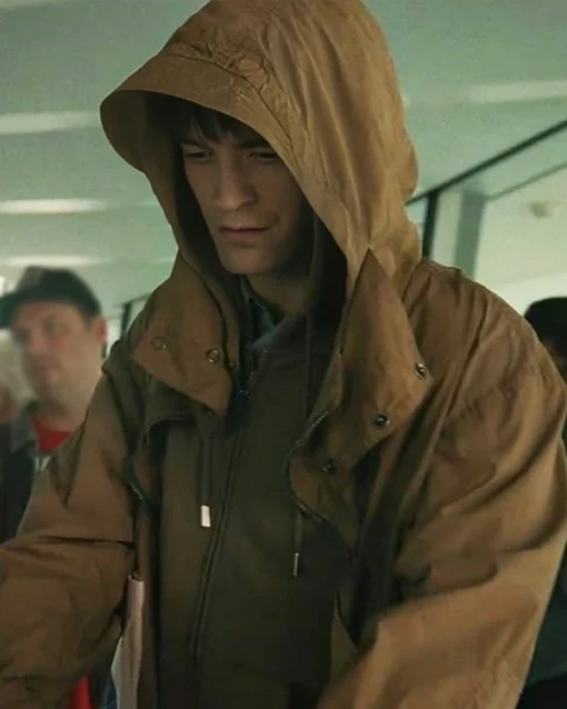 Robert Pattinson Mickey 17 Brown Hooded Jacket