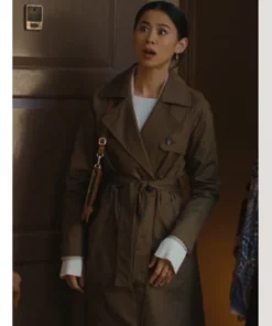 Sarah Franklin Matlock S01 Brown Trench Coat