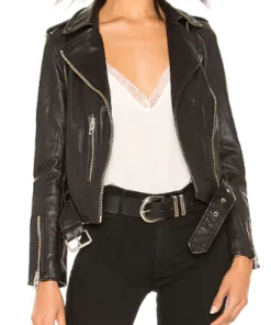 Sarah Franklin Matlock S01 Leather Jacket For Sale