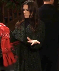 Shop Chelsea Newman The Young and the Restless Green Coat