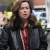 Shop Eve Myles The Crow Girl Black Leather Jacket