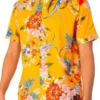 Shop Going Dutch S01 Parker Young Hawaiian Yellow Shirt