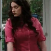 Shop Kat Dennings Shifting Gears Pink Shirt