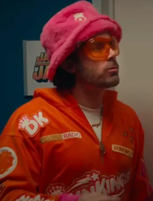 Super Bowl Commercial 2025 Casey Affleck Dunkings Track Jacket