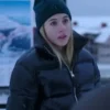 The Åre Murders Carla Sehn Black Puffer Jacket