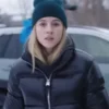 The Åre Murders Carla Sehn Black Puffer Jacket For Sale