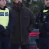 The Åre Murders Kardo Razzazi Brown Puffer Jacket