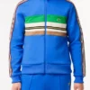 Tristan SkyMed S03 Blue Striped Zipper Jacket For Sale