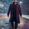 Virdee Harry Virdee Purple Trench Coat