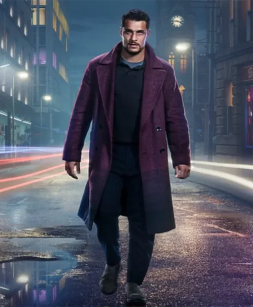 Virdee Harry Virdee Purple Trench Coat