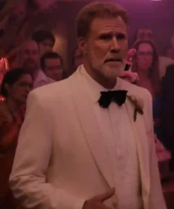 You’re Cordially Invited Ferrell White Blazer Coat Side