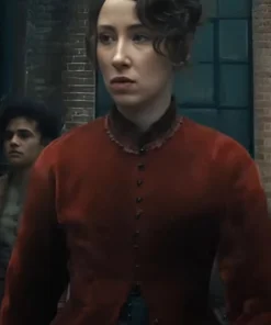 A Thousand Blows Erin Doherty Red Jacket For Sale