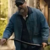 A Working Man 2025 David Harbour Denim Jacket