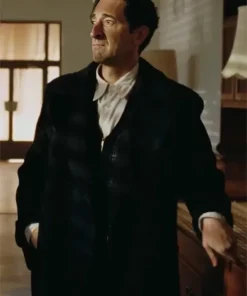 Adrien Brody The Brutalist Black Trench Coat