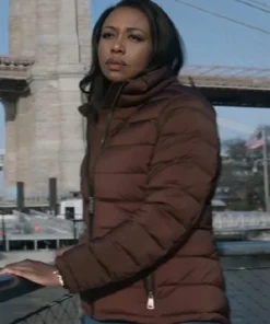 Amanda Warren The Night Agent S02 Puffer Jacket For Sale