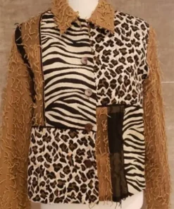 Ambyr Michelle Beyond The Gates Animal Print Jacket For Sale