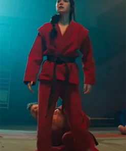 Ana De Armas Ballerina Martial Art Red Costume