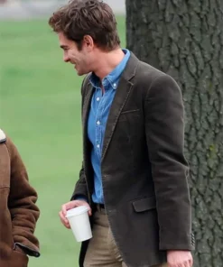 Andrew Garfield We Live in Time Cotton Blazer For Sale