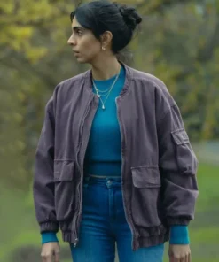 Anjli Mohindra Fear S01 Bomber Jacket For Sale