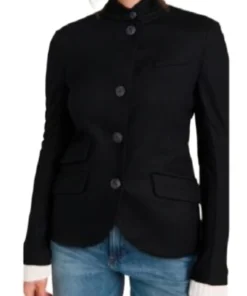 Annaleigh Ashford Happy Face Black Blazer For Sale