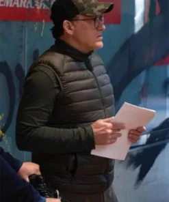 Anthony Russo The Electric State Black Puffer Vest