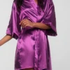 Buy Purple Kimono Robe