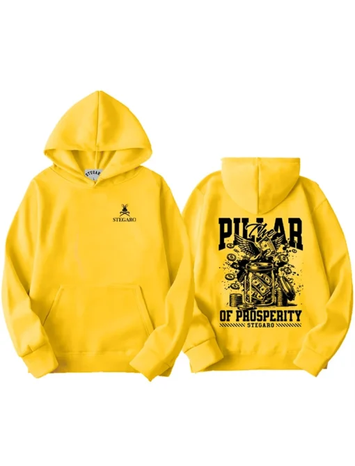 Buy Stegaro Yellow Money Hoodie