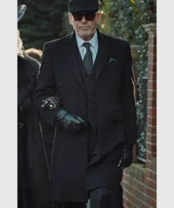 Conrad Harrigan MobLand Black Coat